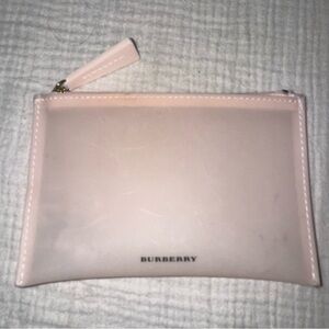 Burberry Pink Zippered Pouch